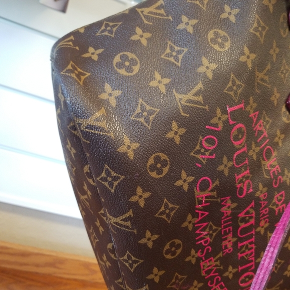 Luis Vuitton Ikat MM tote bag(sold on eBay) - Picture 7 of 16